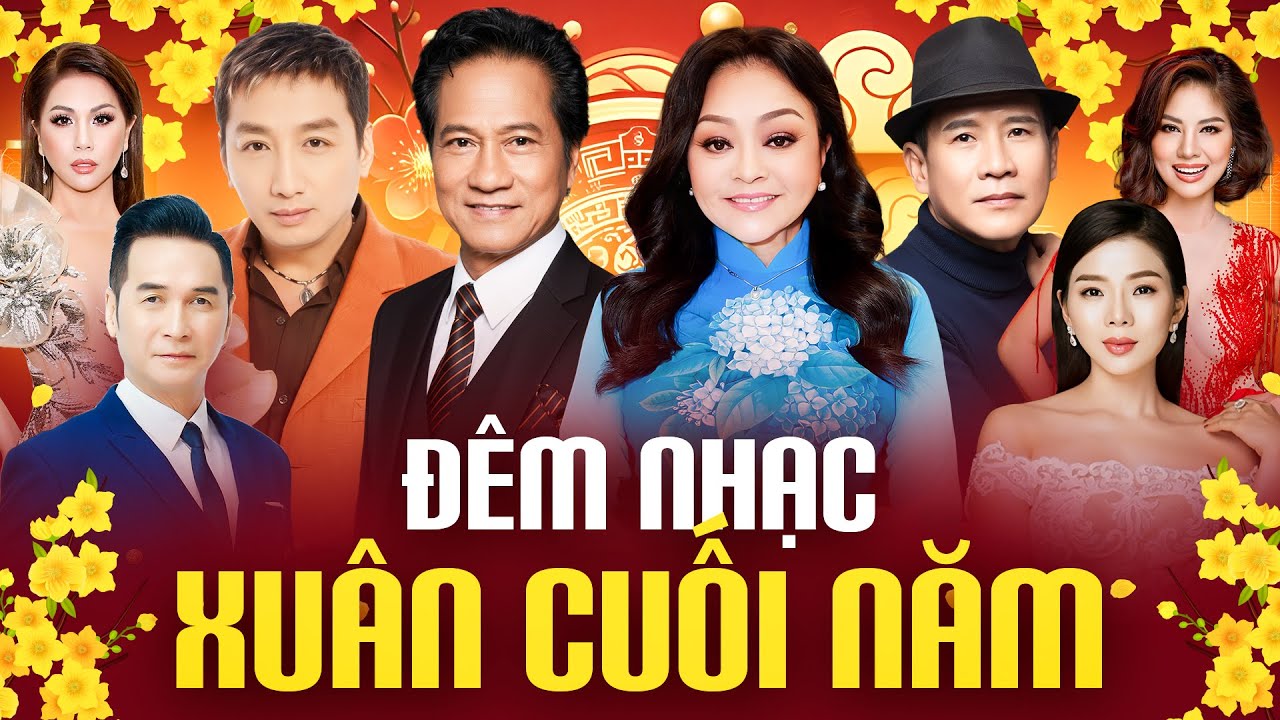 Đêm Nhạc Xuân Cuối Năm 2026 - Tuấn Vũ - Hồ Lệ Thu - Nguyễn Hưng - Hương Lan | Nhạc Tết Bính Ngọ Mới