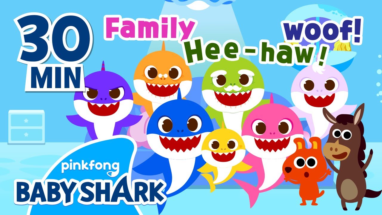 Baby's First Word Song | +Compilation | Baby Shark Word Songs to Learn with | Baby Shark Official