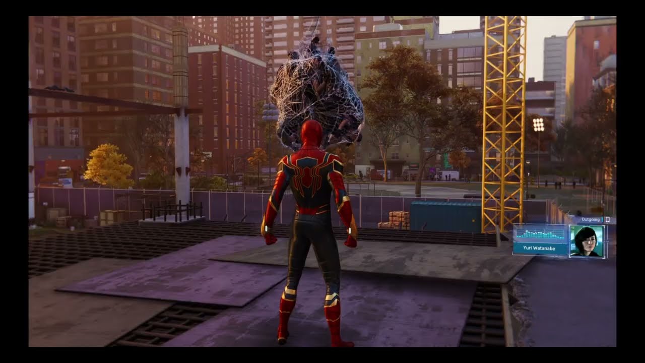 Marvel's Spider-Man_Tom Holland iron Spider outfit