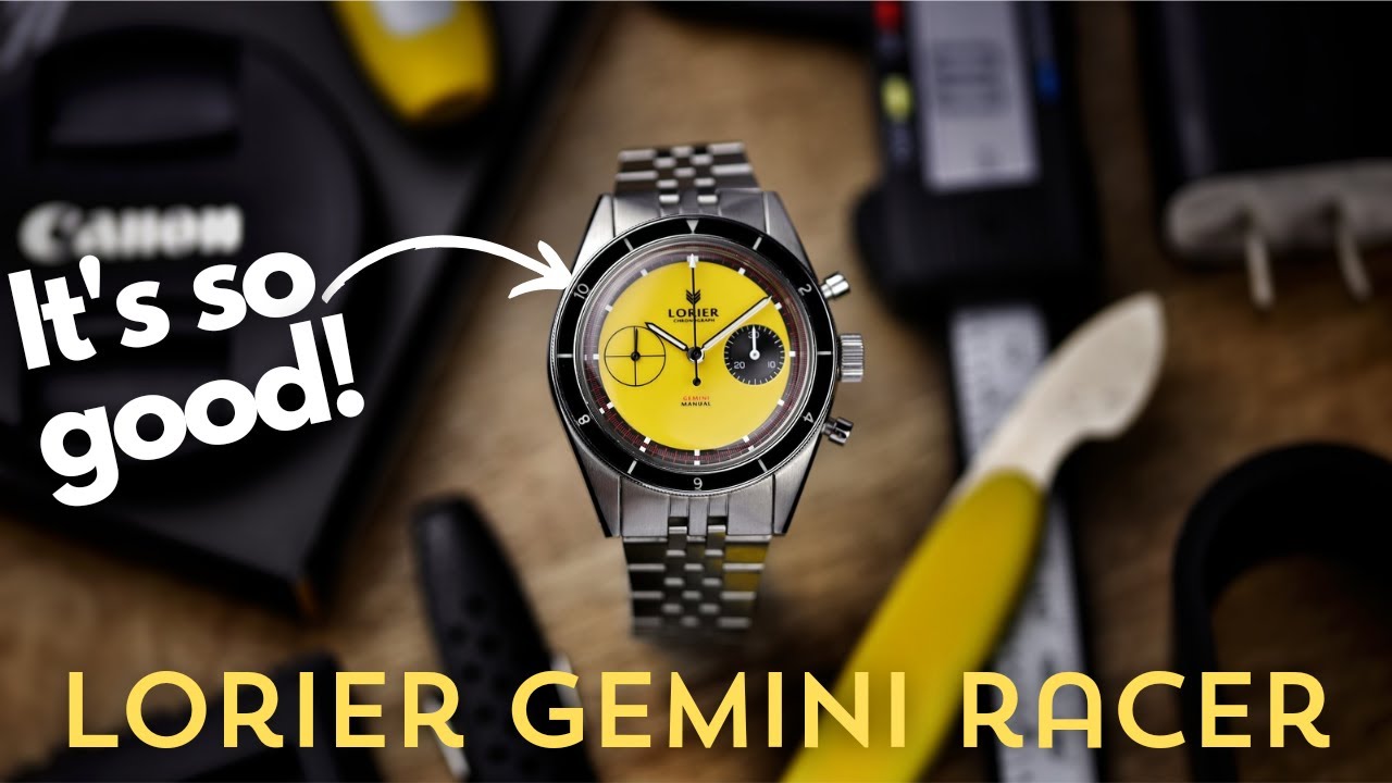 The Lorier Gemini SII Racer - Plus New Lorier Chronograph Release Update!