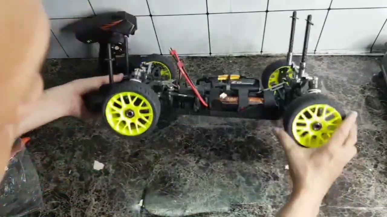 Đập hộp dòng ZDracing rally Car 1 : 8 với offroad & nâng cấp esc 150 A + motor không chổi than 4274.