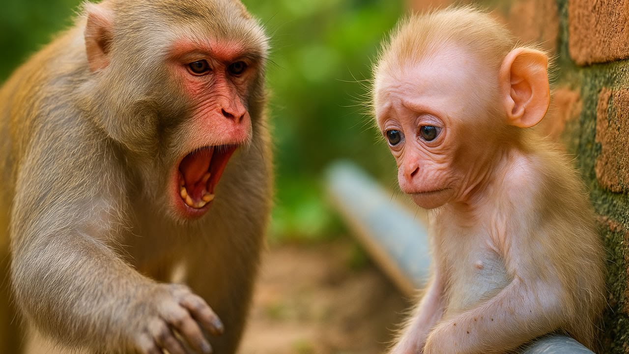Un Mono Beb&eacute; Rechazado por su madre es adoptado por una mujer 🐒🙏🧡