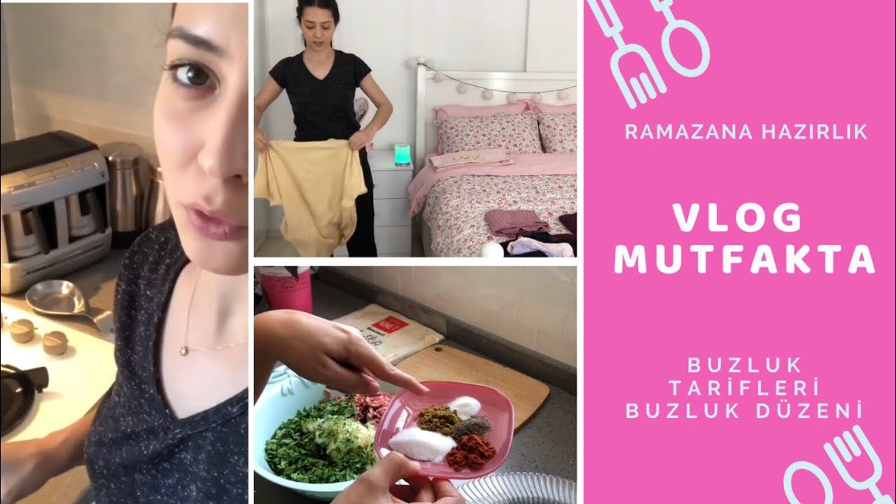 RAMAZANA HAZIRIM | Buzluk Tarifleri ve Buzluk Düzeni | Başbelası Sinek #VLOG MUTFAKTA