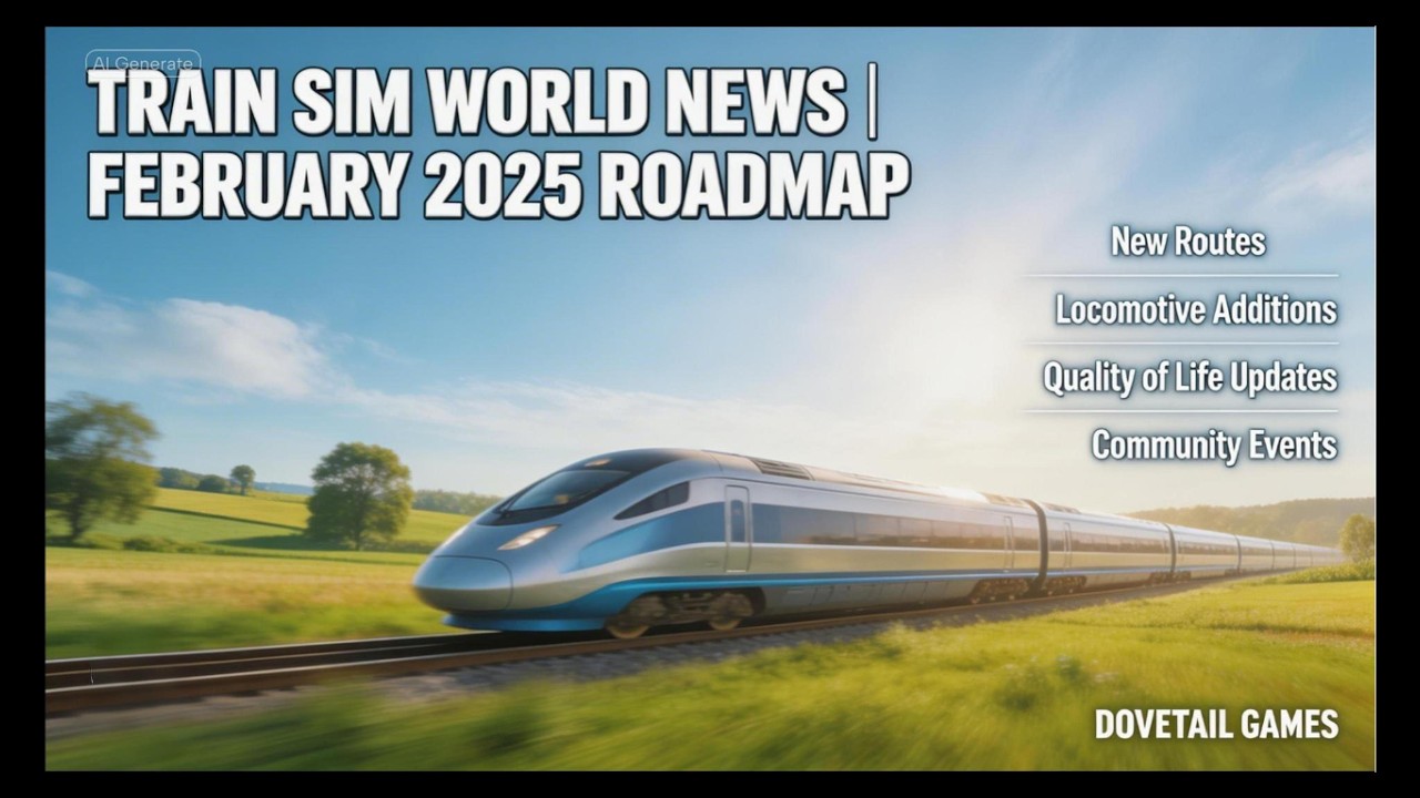 TSW News Feb 2025 Roadmap 4K