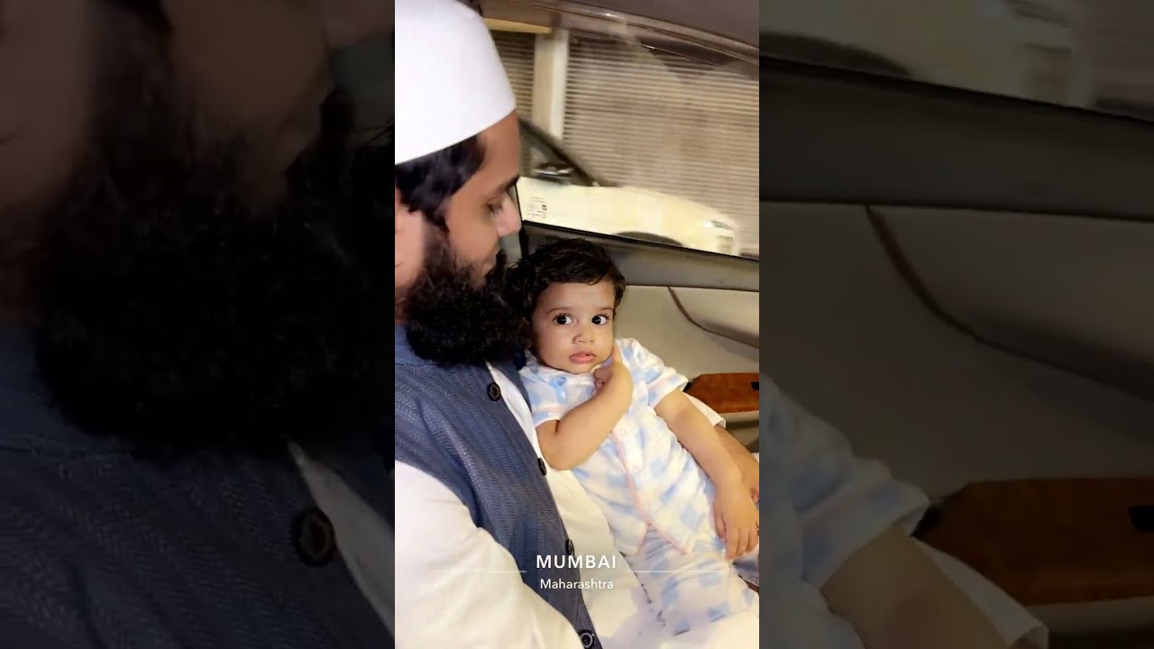 Drive with Mufti Anas Sana khan & baby Tariq Jamil in Lokhandwala #tariqjameel #muftianas#sanakhan