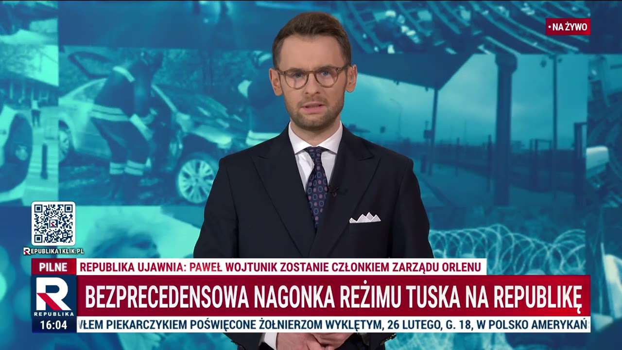 Informacje Telewizja Republika 24.02.2026 godzina 16:00