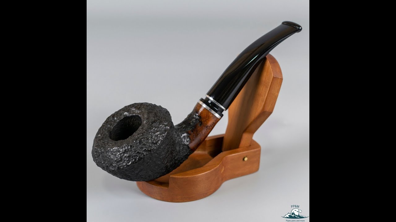 (Unsmoked) Molina Rusticated Bent Dubin 9mm
