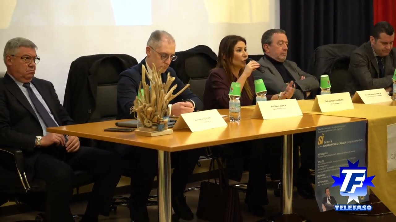 Fasano 21 febbraio 2026: Si Separa, l'Avv. Caiazza spiega le ragioni del Sì al referendum