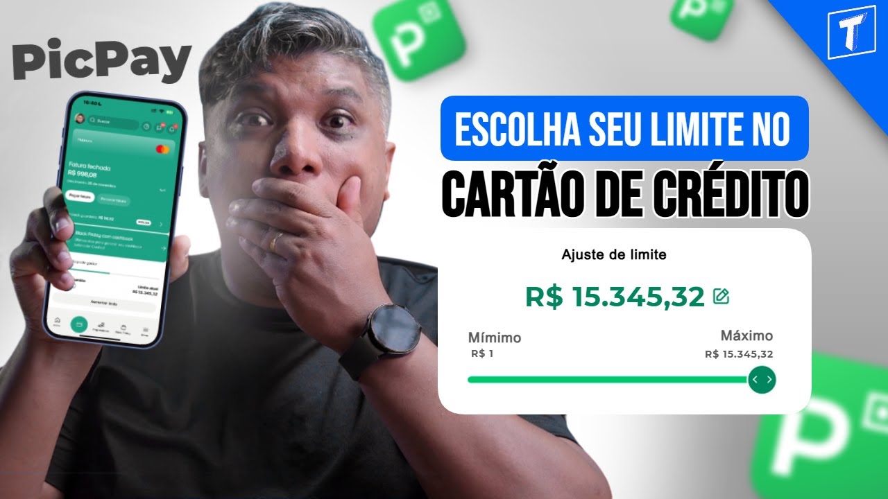 ESCOLHA seu próprio limite no PicPay! Cofrinho + Limite Extra explicado na prática!