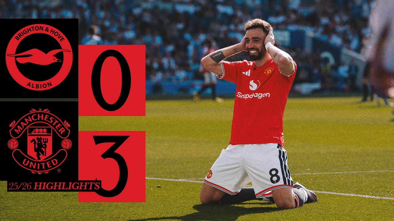Czas na dwudziestą pierwszą 🔥👏 | Brighton &ndash; Man Utd | Najciekawsze momenty