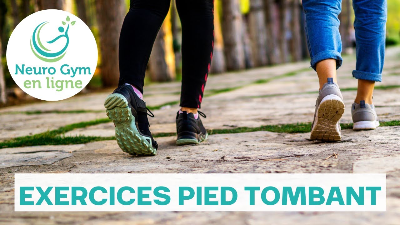 5 exercices pour le pied tombant