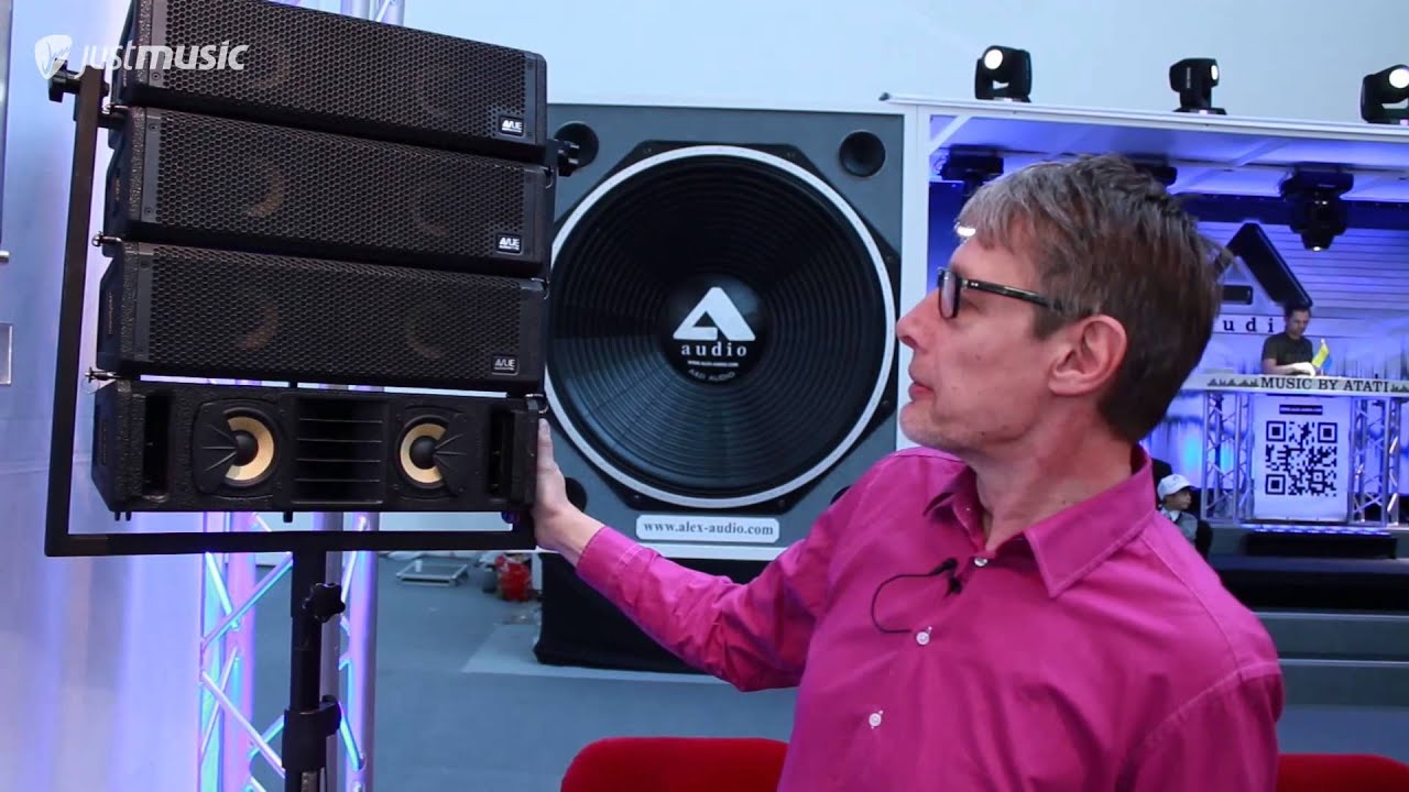Musikmesse 2014 - VUE Audiotechnik al-4 Line Array.