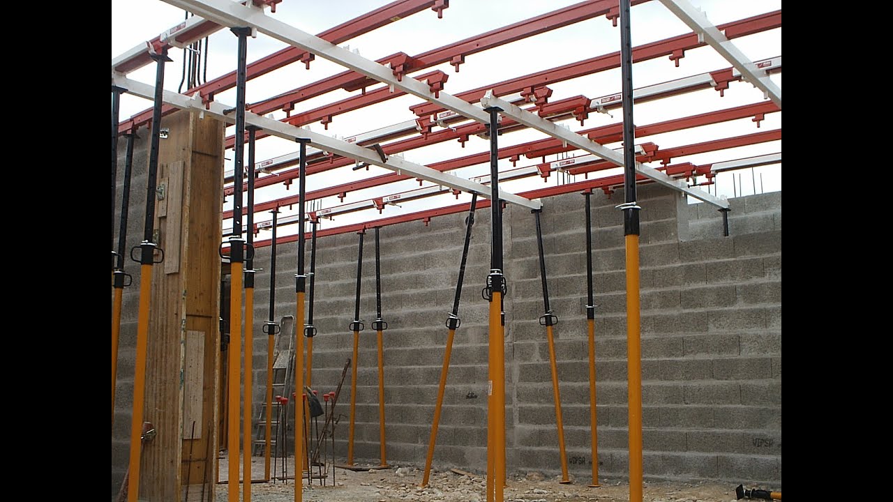 Encofrado para forjado. Construir una casa paso a paso. Capítulo 8