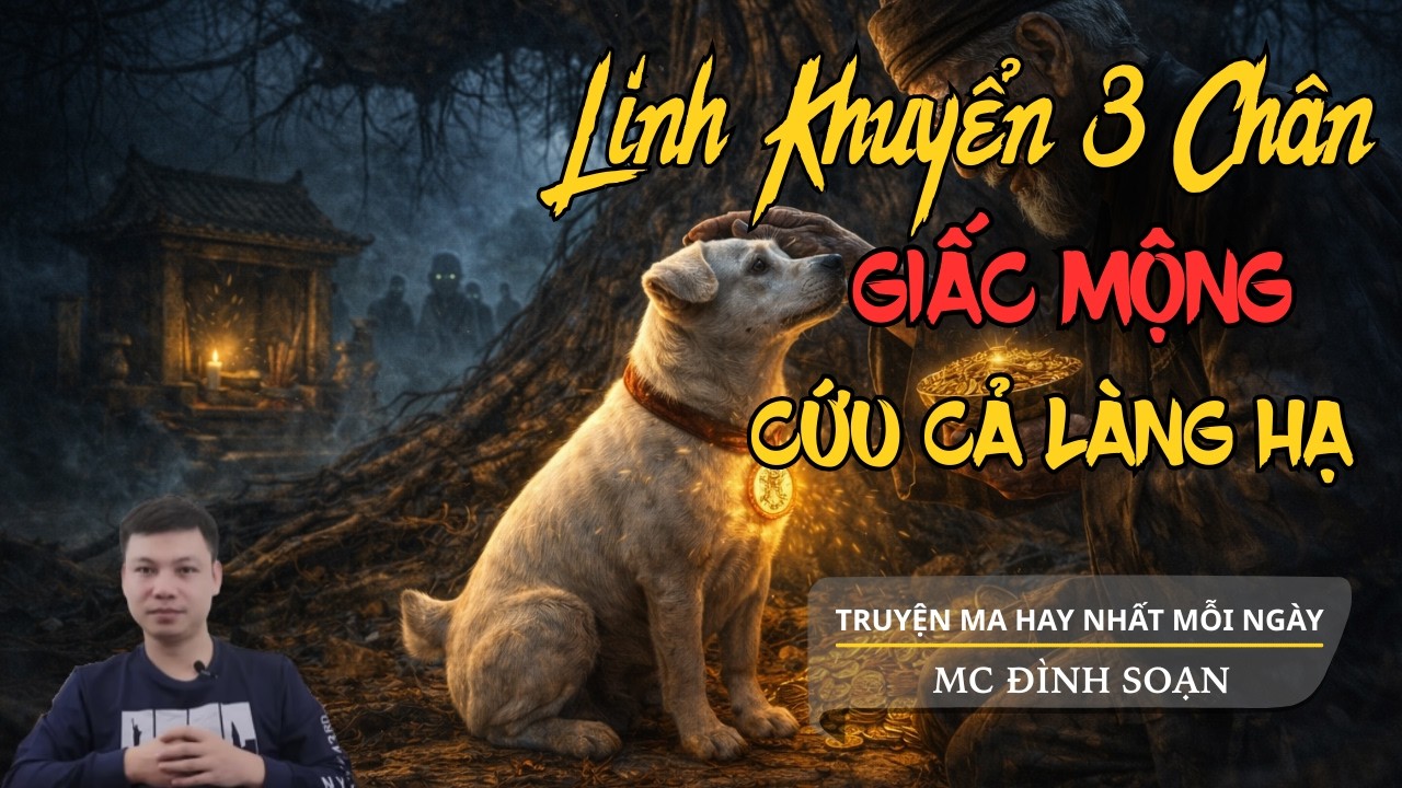 Truyện Ma Đình Soạn - LINH KHUYỂN 3 CHÂN  | Giấc Mộng Cứu Cả Làng Hạ - Chuyện Ma Kinh Dị