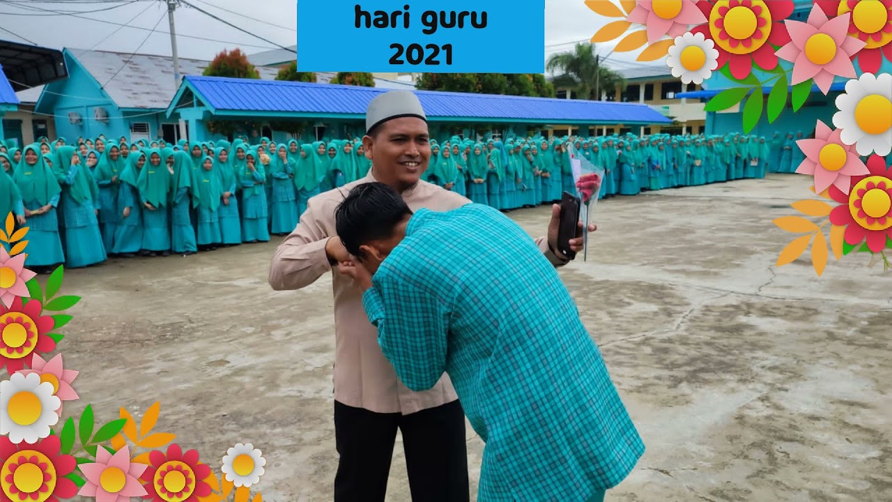 memepringati hari guru 2021/ #dayahterpadu #almuslimunlhoksukon