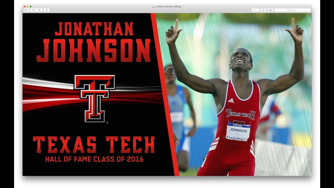 Texas Tech Hall of Fame 2016: Jonathan Johnson