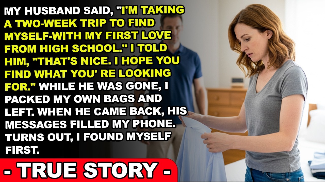 My Husband Left With His Ex to “Find Himself” — I Built a Life of Freedom and Luxury