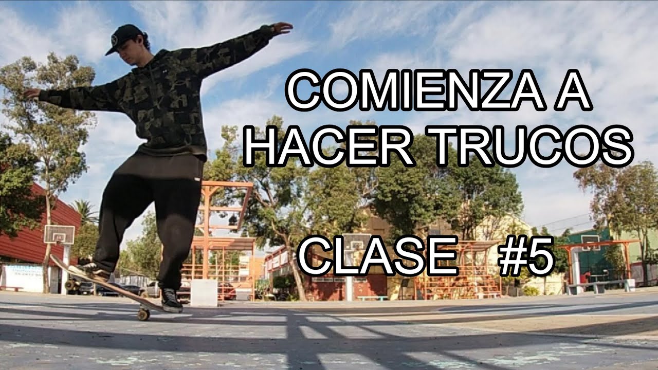 2 trucos sencillos para principiantes (clase #5 ) [clases de skate revenant skateboarding]