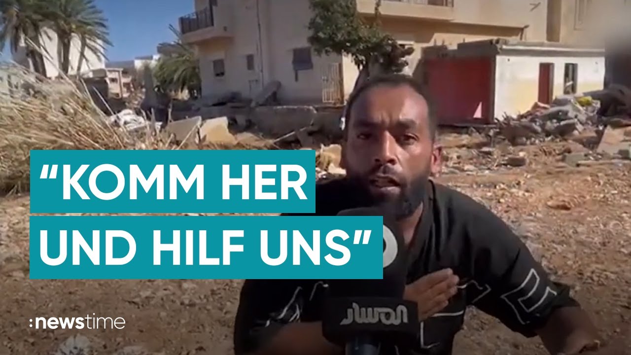 Wut und Verzweiflung in Libyen: Kaum internationale Hilfskr&auml;fte vor Ort