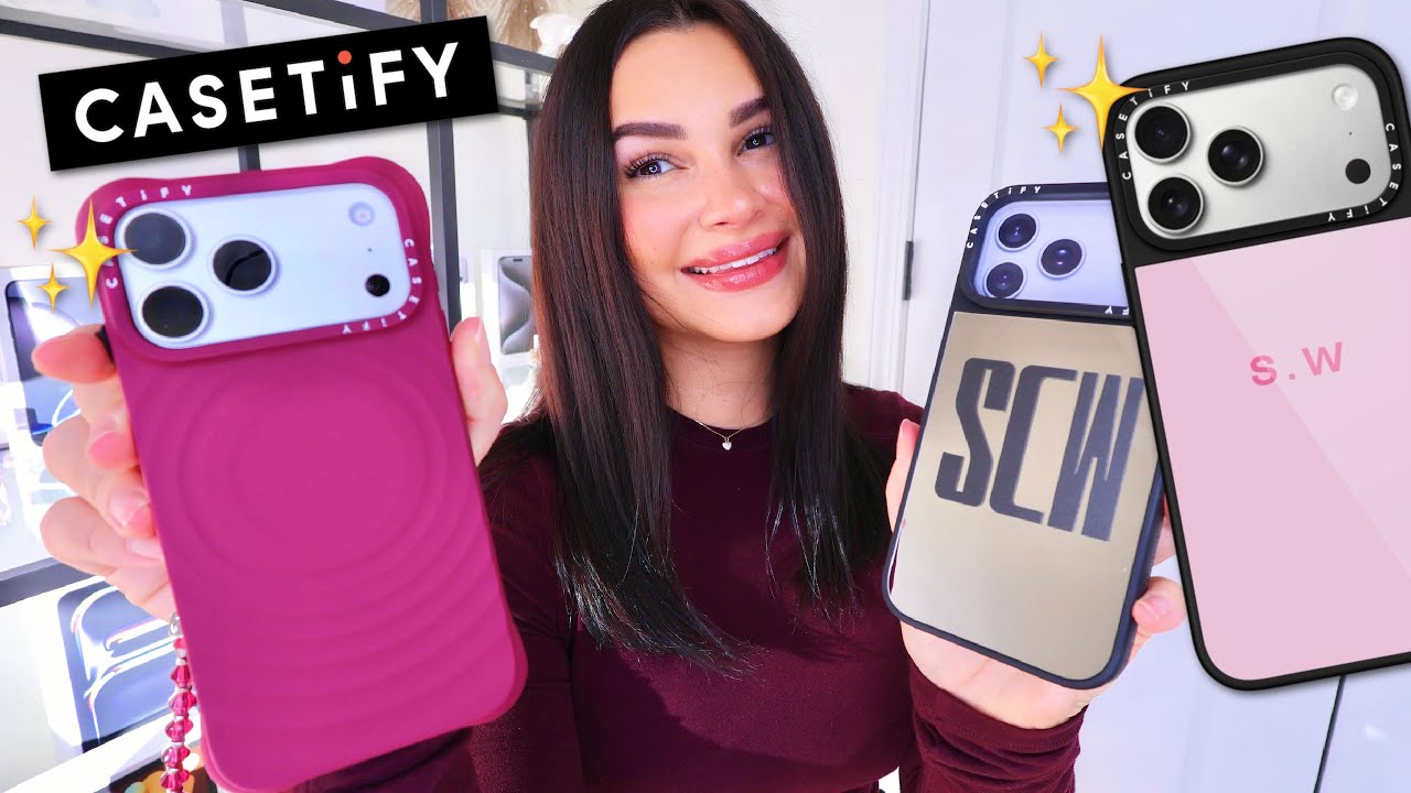 Руководство по выбору чехлов и подарков CASETiFY для iPhone 17 Pro Max! 🎄📱✨