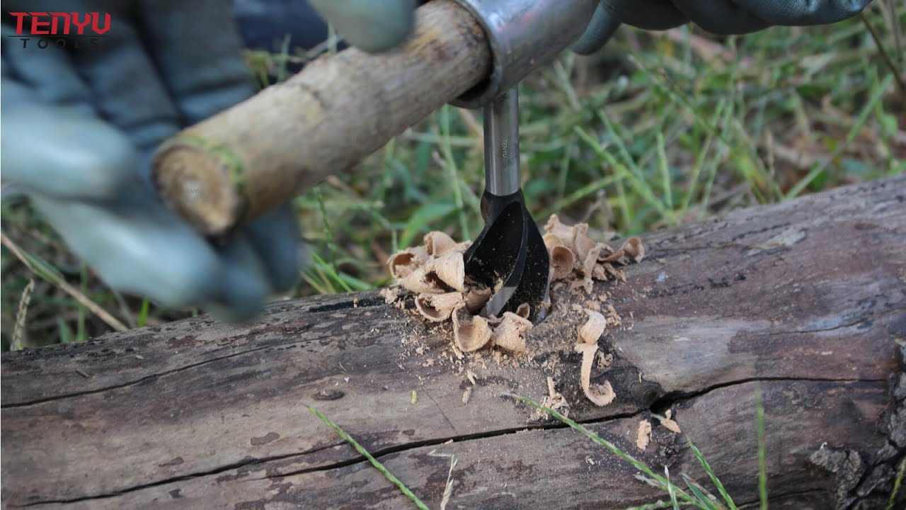 How to Use Scotch Eyed Wood Auger Drill Bit?