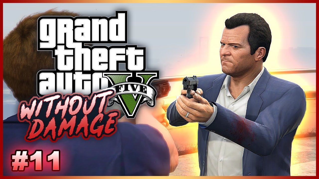 Completing GTA V Without Taking Damage? - No Hit Run Attempts (One Hit KO) #11