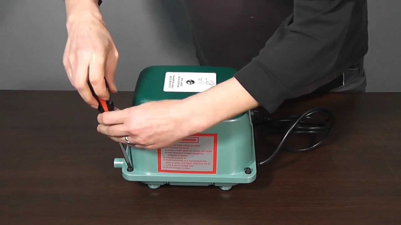 Hiblow Membrane wechseln