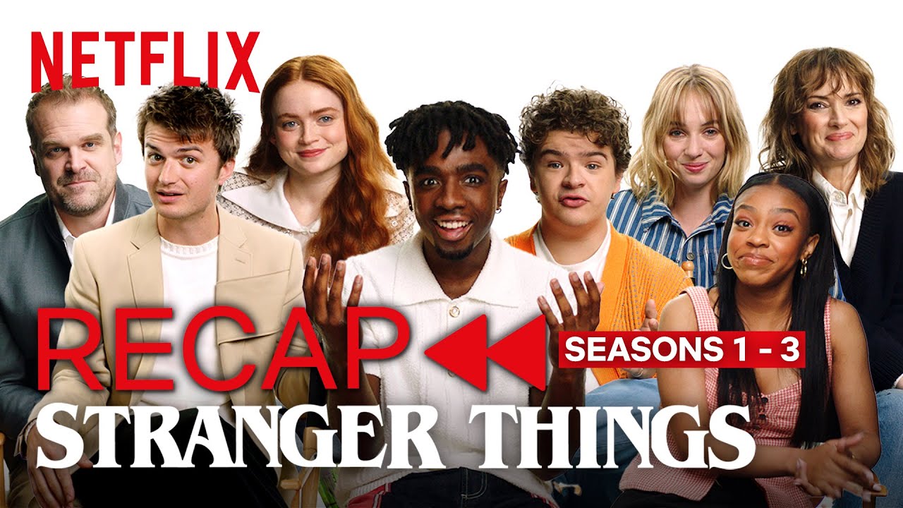 Stranger Things 4 | ST Cast Recaps Seasons 1-3 | Netflix