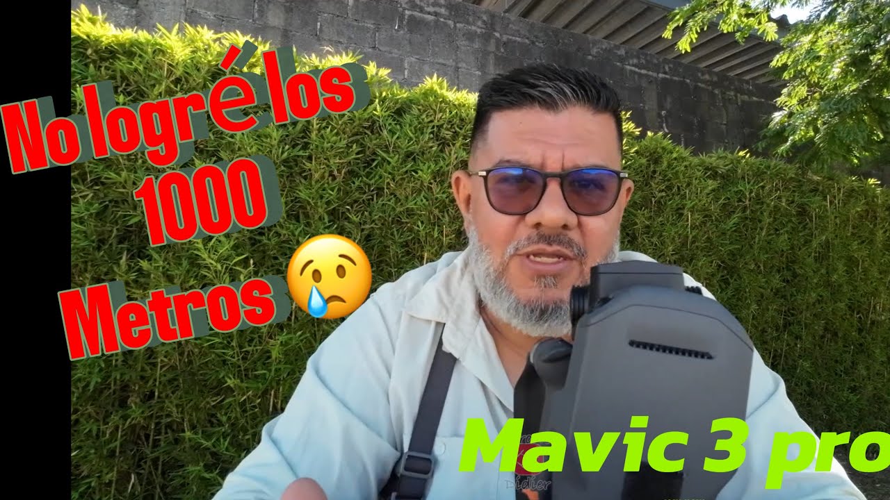 No logré los 1000 metros de altura en mavic 3 pro #drones #dji #mavic3pro
