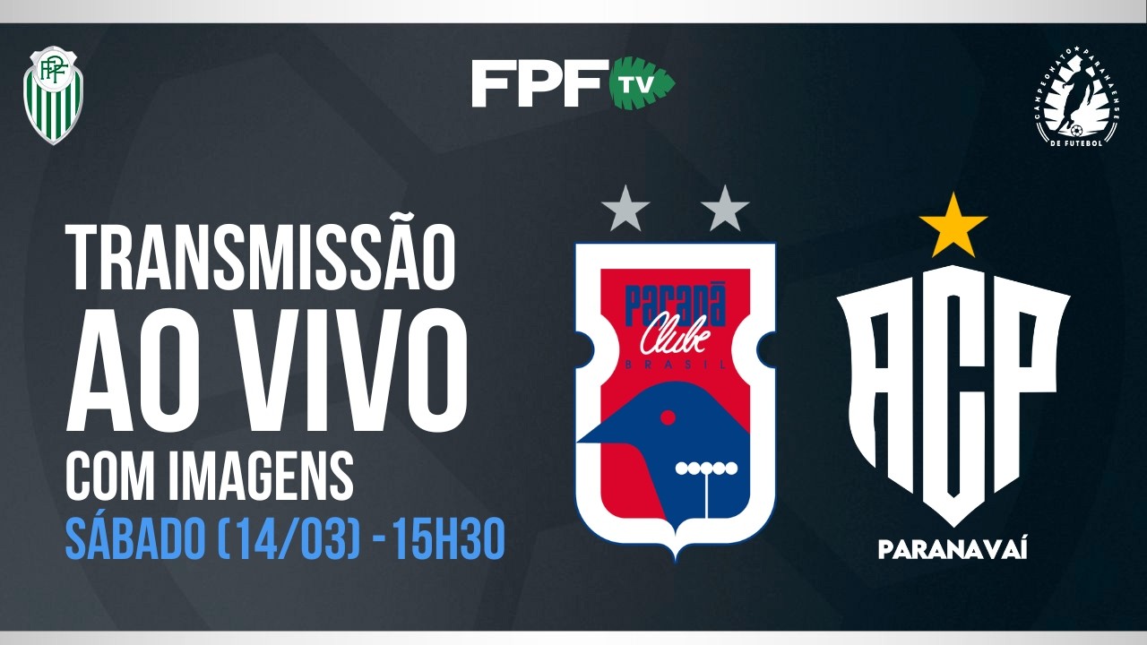 SEGUNDONA SANEPAR 2026 | PARANÁ CLUBE X PARANAVAÍ | RODADA 3, AO VIVO E DE GRAÇA