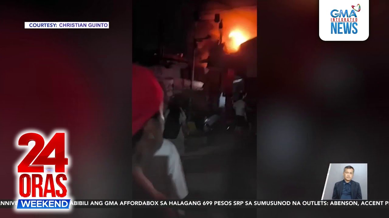 60 residente, nawalan ng tirahan sa sunog sa Sampaloc, Maynila | 24 Oras Weekend