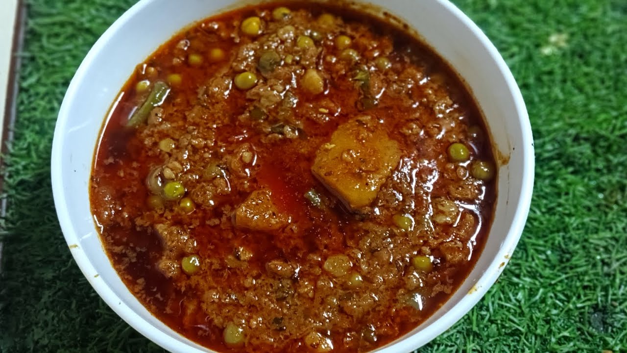 Keema Aloo Matar Recipe | Mutton Means With Peas And Potatoes |  Dawat Special Mutton Keema Up Wala