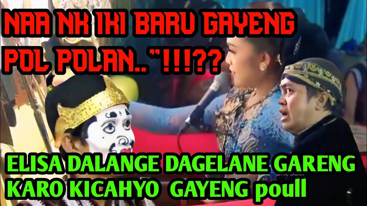 ELISA DADI DALANG SPESIALE MADHANGKARA...KICAHYO DADI DAGELANE