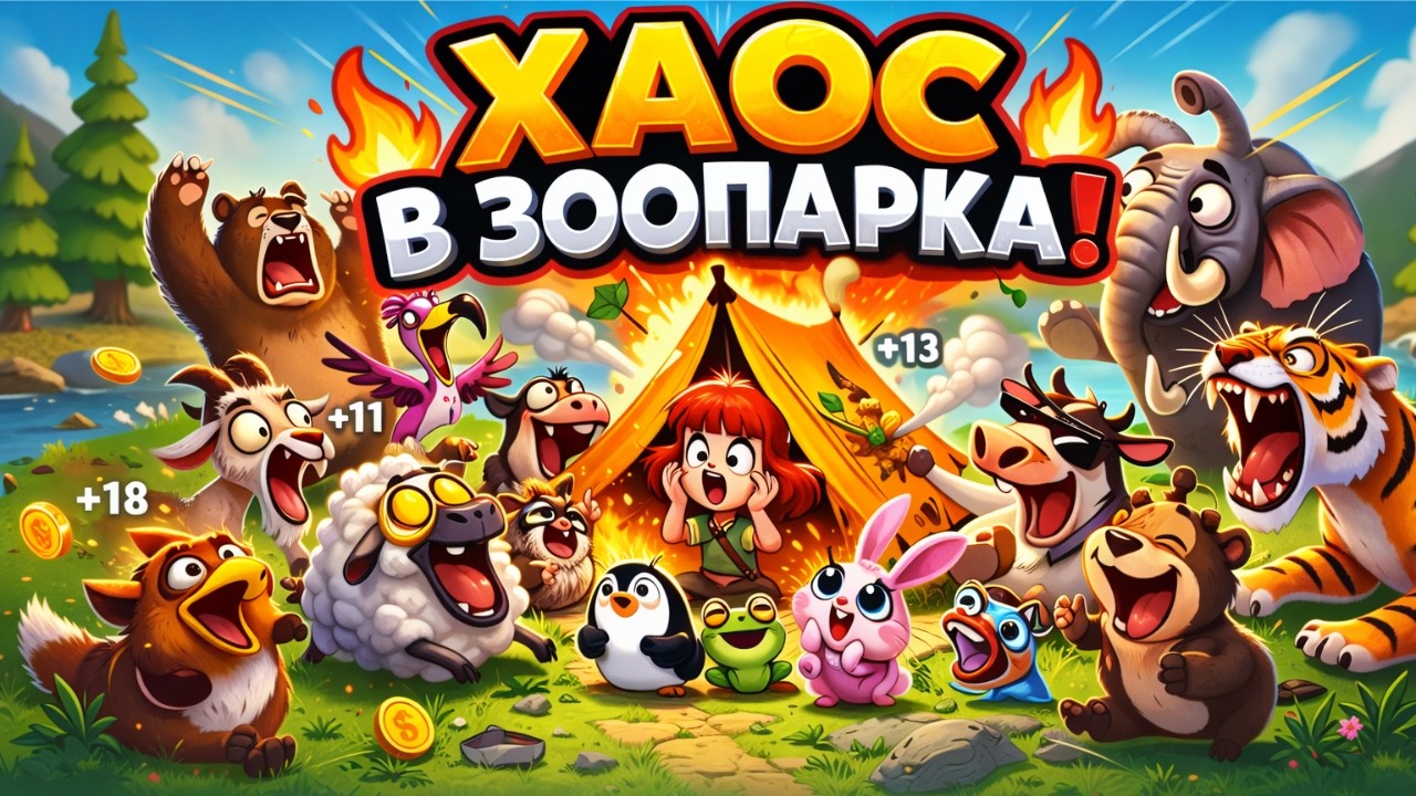 НАЙ-ЗАБАВНИЯТ ХАОС ОТ ЗВУЦИ В ЗООПАРКА  😵‍💫🦁