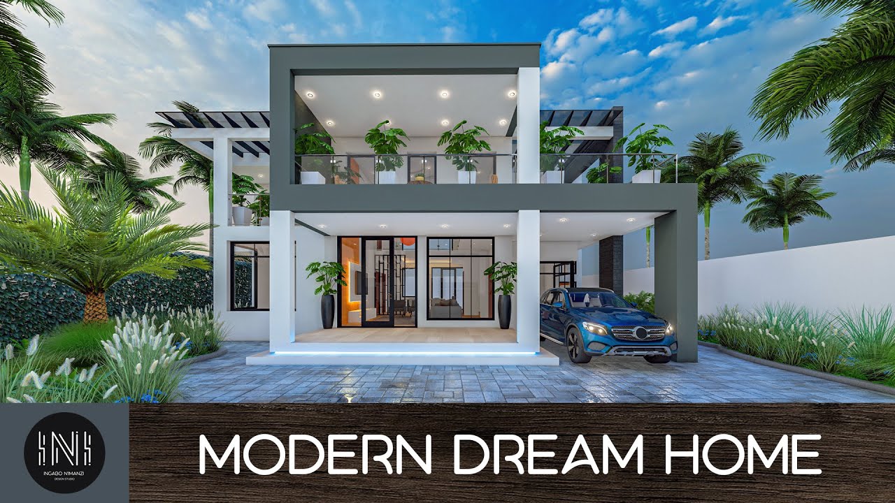 Watch this Modern Dream Home We Designed in #Kigali