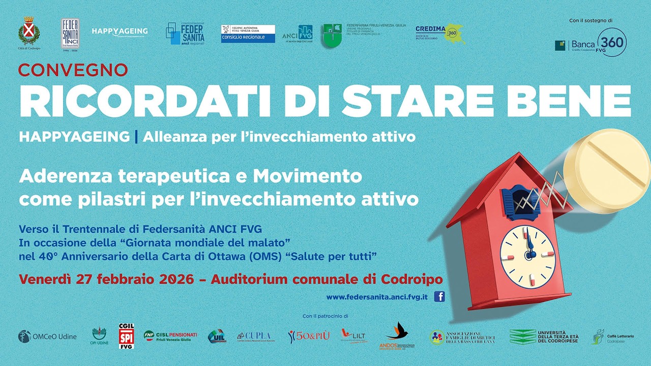 Convegno Ricordati di Stare Bene - Comune di Codroipo