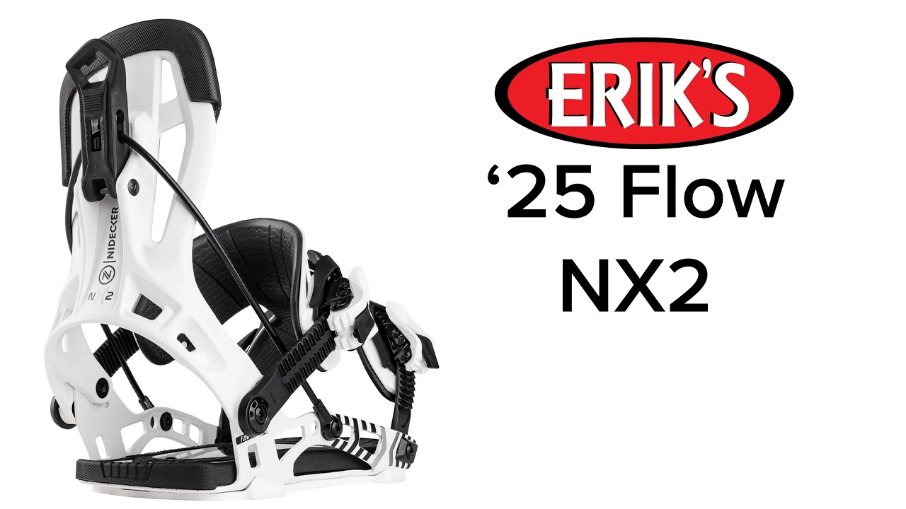 2025 Nidecker Flow NX2 Snowboard Bindings