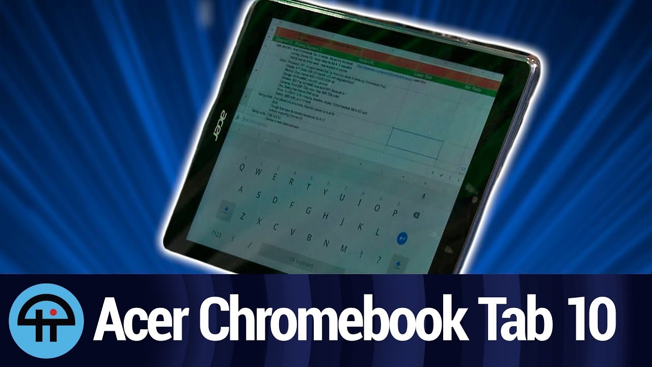 Acer Chromebook Tab 10 Review