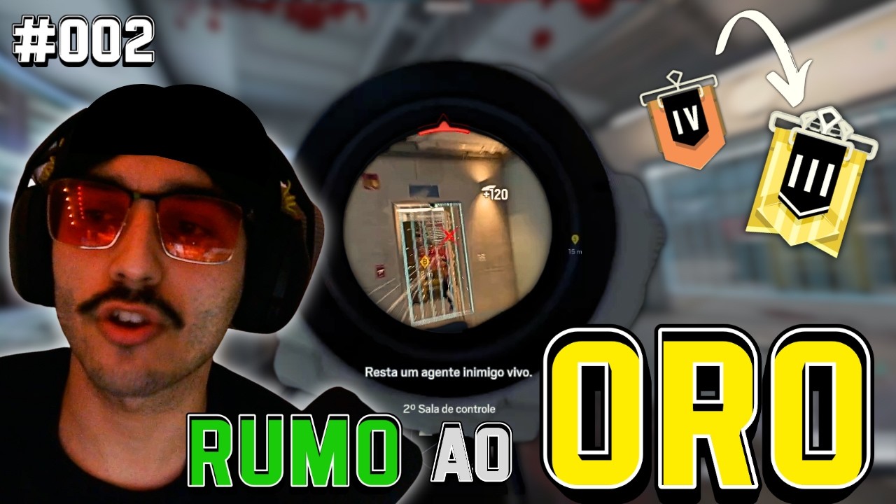 RUMO AO OURO! 🏆 RANKED TENSA EM CANAL