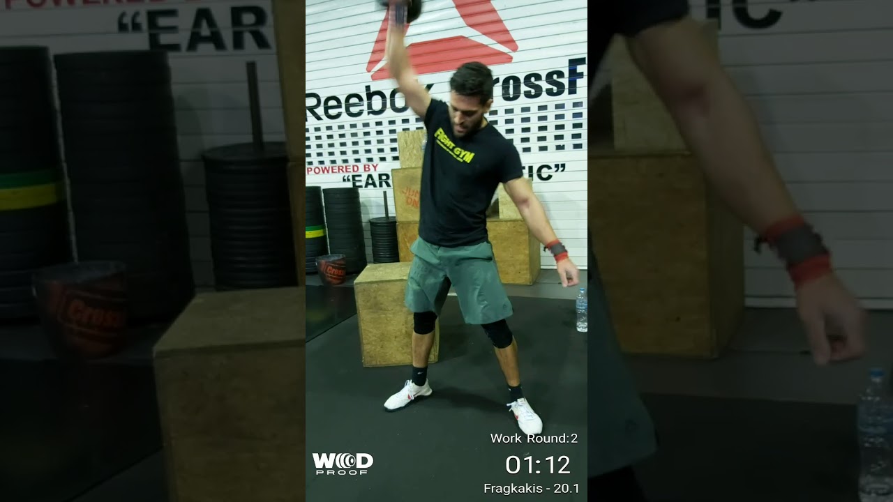 ATHENS THROWDOWN 2020 KOSTIS FRAGKAKIS WOD 1