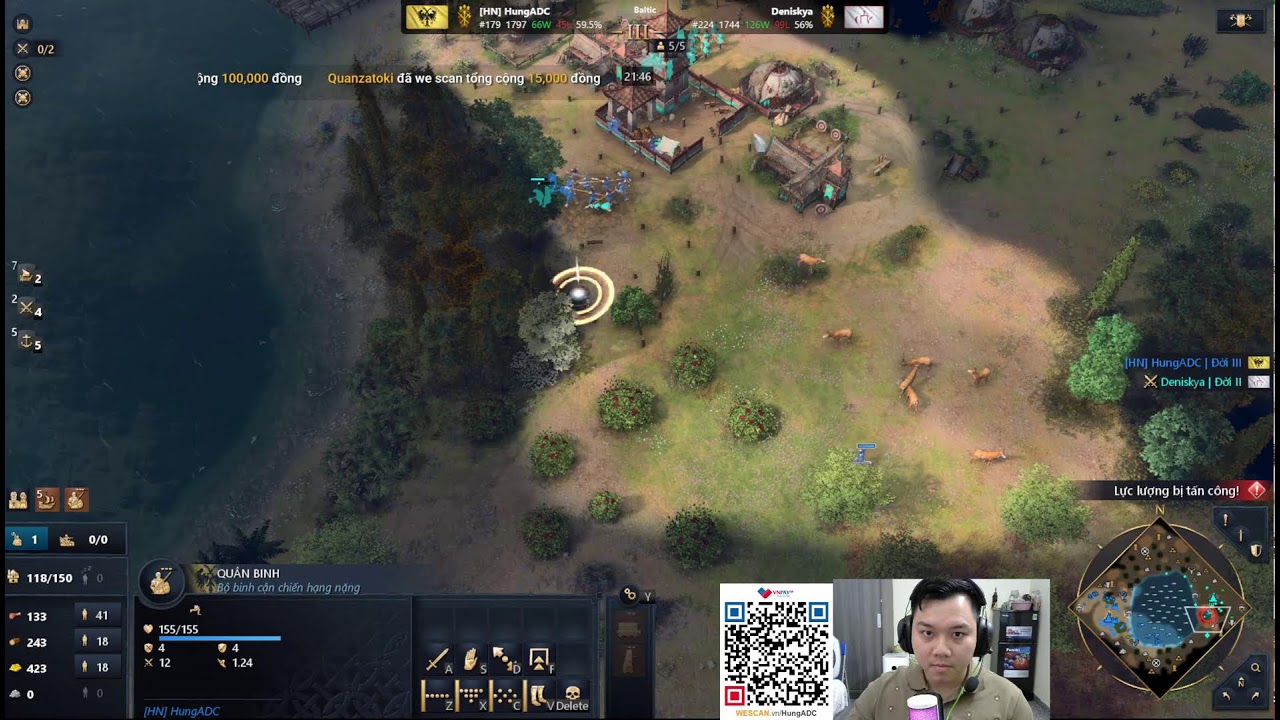 [Age of Empires 4 ] Luyện solo đối đầu top 16 thế giới
