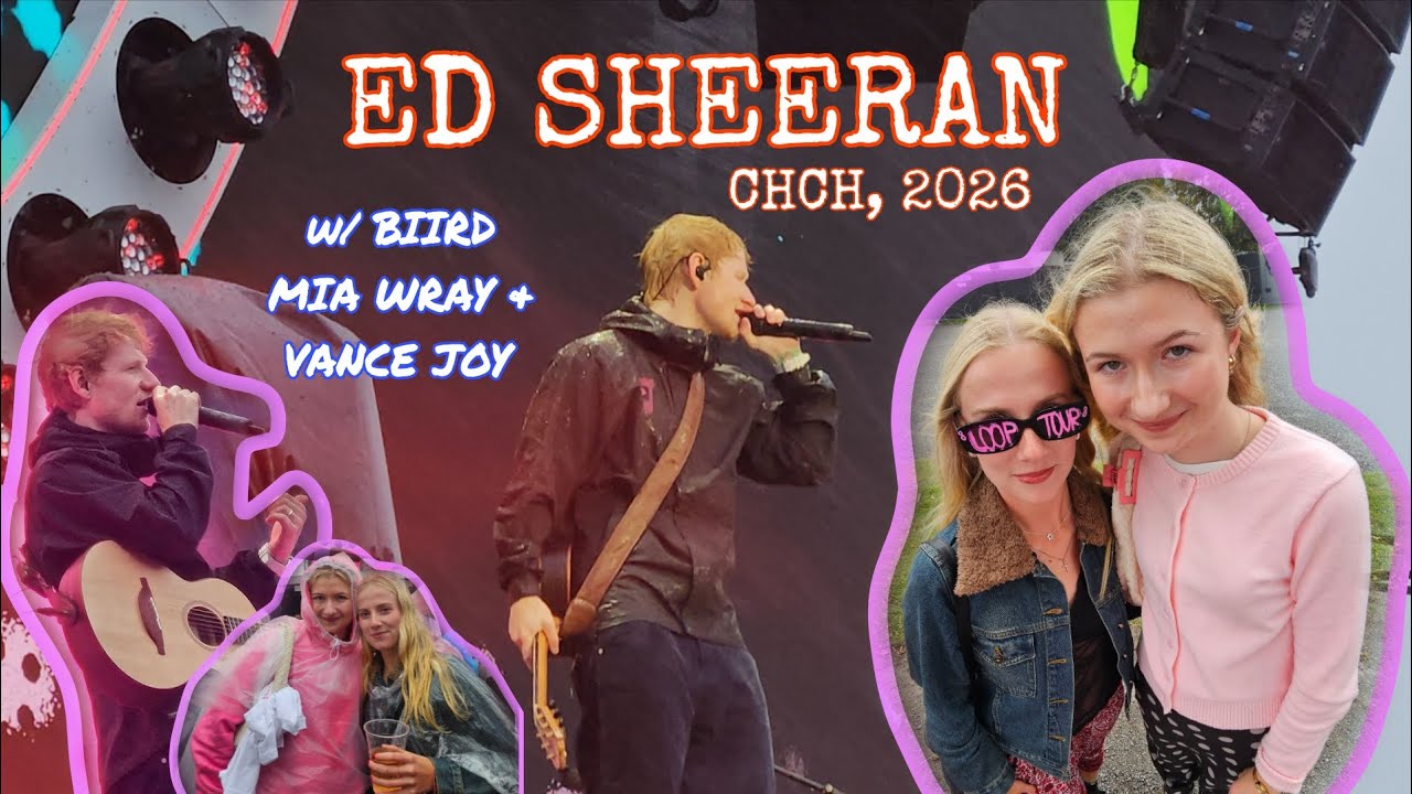 Ed Sheeran - Loop tour! (my first concert)