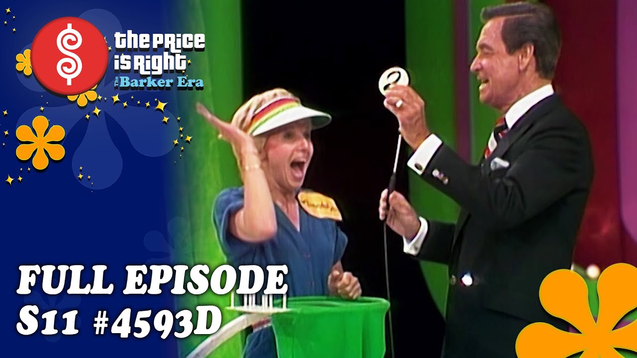 The Price Is Right with Bob Barker FULL EPISODE September 22, 1982 | 9/22/82 | 4593