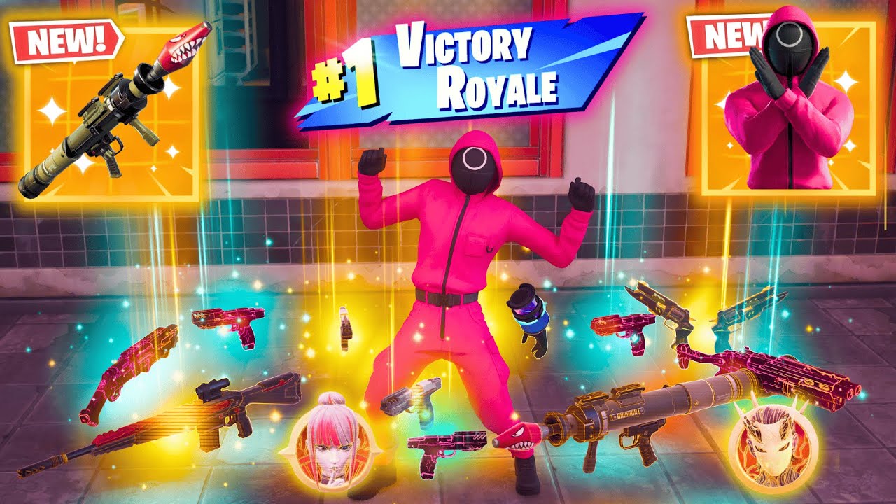ALL EXOTIC AND MYTHIC GUNS IN FORTNITE (NEW! Chapter 6 Season 3)