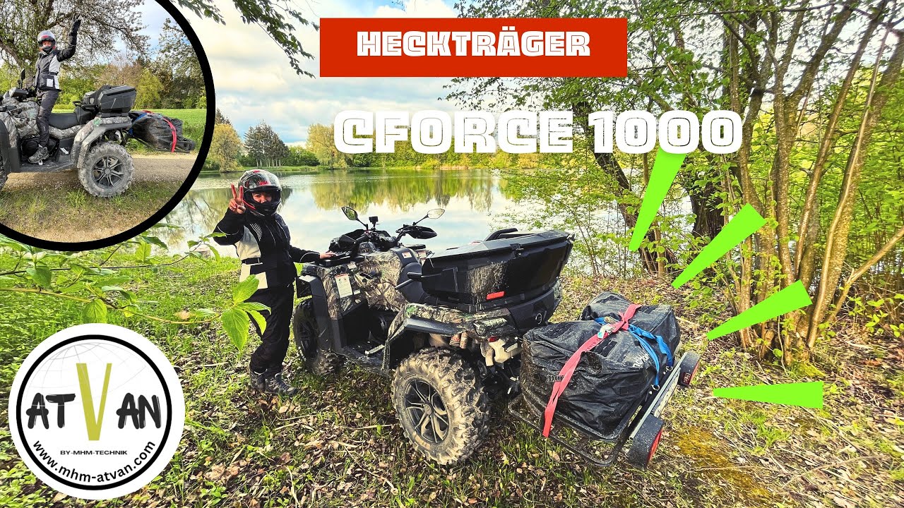 Der ideale Heckträger für dein ATV oder Quad