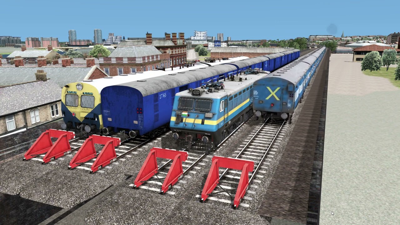 OMG ORIGINAL CHUGGING SOUND & PUSH BACK BY GREY WDM3D Prabal - Indian train simulator 2026