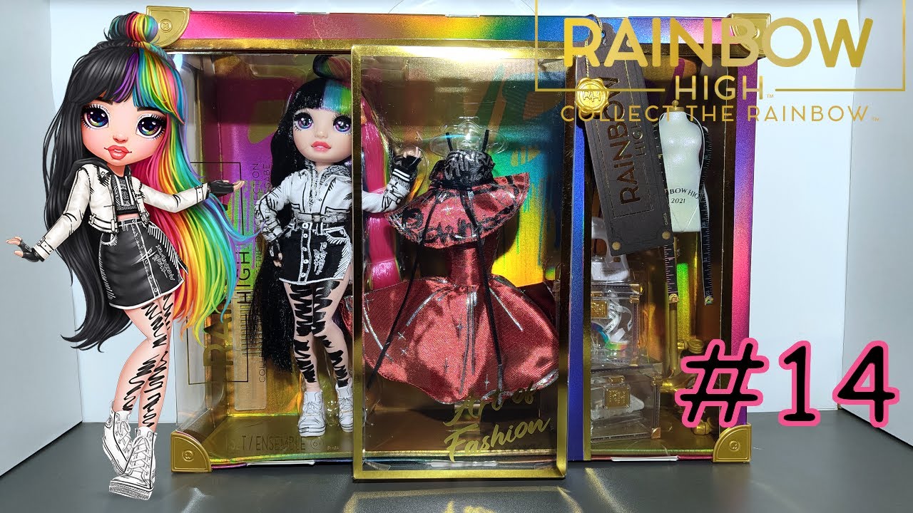 Présentation de la poupée Collector Jett Dawson [Rainbow High #14]