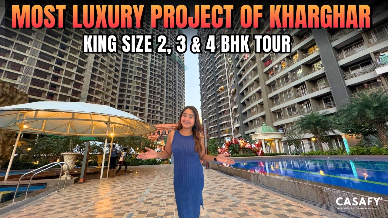 Sai World Empire Kharghar Ultra Luxury 2, 3 & 4 BHK Tour | REVIEW & PRICE