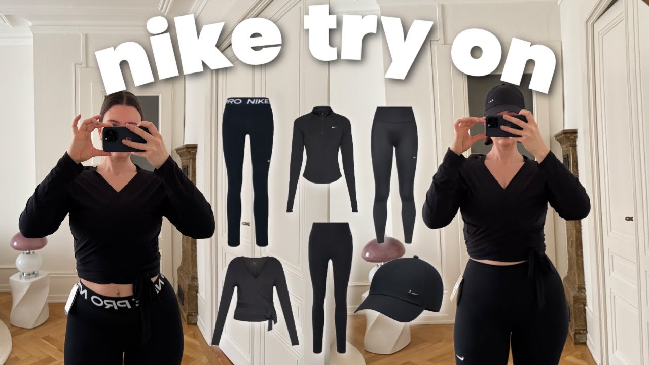 Примерка обуви NIKE | Размер средний