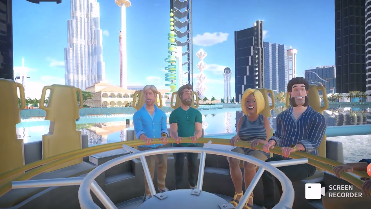 Planet Coaster PC The Park of Dubai Part 2